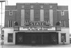 The front of the State Theatre